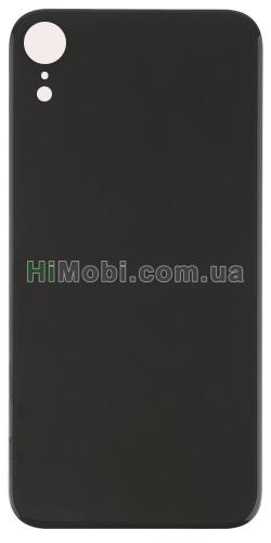 Задня кришка iPhone XR Black з великим отвором пiд камеру оригінал
