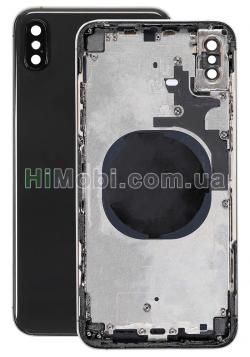 Корпус iPhone XS Max Space Gray (металева рамка/ корпус) оригінал знятий з телефона
