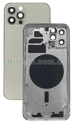 Корпус iPhone 12 Pro Silver (металева рамка/ корпус) оригінал знятий з телефона