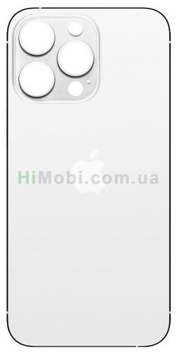 Задня кришка iPhone 13 Pro Silver з великим отвором під камеру