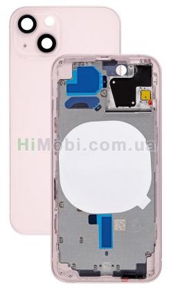 Корпус iPhone 13 Pink (металева рамка/ корпус) оригінал знятий з телефона