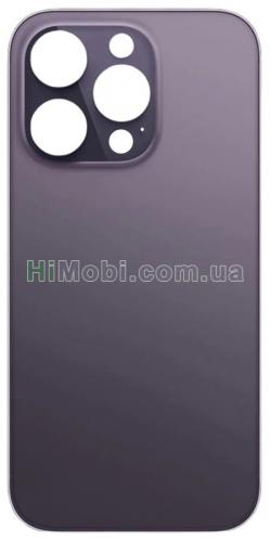 Задня кришка iPhone 14 Pro Max Deep Purple з великим отвором під камеру оригiнал