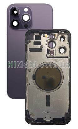 Корпус iPhone 14 Pro Max Space Black (металева рамка/ корпус) оригінал знятий з телефона