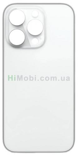 Задня кришка iPhone 14 Pro Silver з великим отвором під камеру