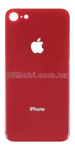 Задня кришка iPhone 8 Red з великим отвором під камеру