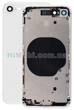 Корпус для iPhone 8 бiлий (металева рамка / корпус) оригiнал