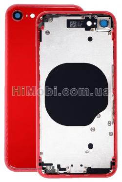 Корпус iPhone 8 Red (металева рамка/ корпус) оригiнал