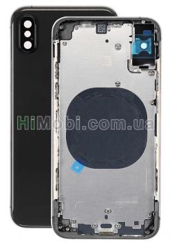 Корпус iPhone XS Space Gray (металева рамка/ корпус) оригінал знятий з телефона
