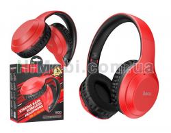 Навушники бездротові Hoco W30 Червонi