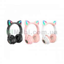 Навушники бездротові Borofone BO18 рожевий