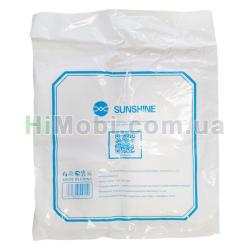 Протиральні серветки безворсові мікрофібра Sunshine 10 x 10 см (50шт)