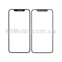 Скло екрану iPhone X/ XS чорне оригiнал