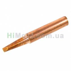 Жало паяльника Мiдне 900 M-T-2.4D конус з двостороннім зрізом 2.4 mm