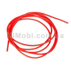 Провід силіконовий 10 AWG червоний 1 метр (1050х0.08 мм)