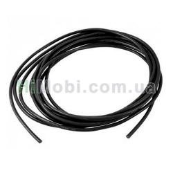 Провід силіконовий 12 AWG чорний 1 метр (680х0.08 мм)