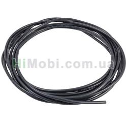 Провід силіконовий 14 AWG чорний 1 метр (400х0.08 мм)