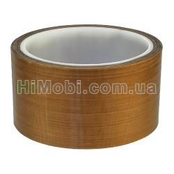 Теплоізоляційна стрічка із чистого PTFE (Тефлон) на клейкій основі ширина 50mm