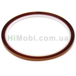 Термостійкий скотч каптоновий для термозахисту елементів на платі 3mm