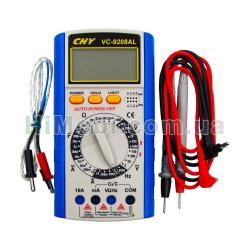 Мультиметр цифровий VC-9208AL струм до 10A