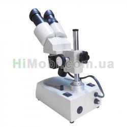 Мікроскоп бінокулярний XTX-3C (підсвіч. верх/ низ. фокус 60-80 мм кратність збільш. 20X/ 40X)