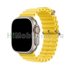 Ремінець для Apple Watch Ocean 42-49mm Ultra (04) Yellow
