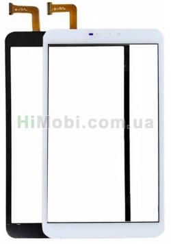 Сенсор (Touch screen) Bravis (204*120) 50 pin 8 NB85 3G (тип 1) FPCA-80A04-V01 білий