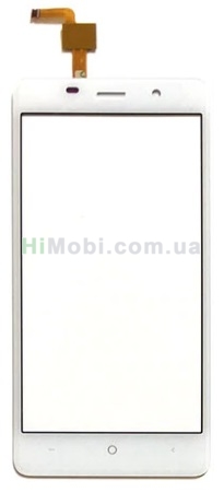 Сенсор (Touch screen) Bravis A504 Trace/ X500 Trace Pro/ Leagoo M5/ Assistant AS-5433 білий