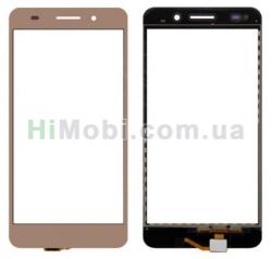 Сенсор (Touch screen) Huawei Y6 II (CAM-L21)/ Honor 5A (CAM-AL00) золотий