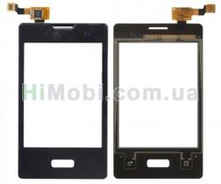 Сенсор (Touch screen) LG E400 Optimus L3 чорний