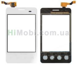 Сенсор (Touch screen) LG E405 білий