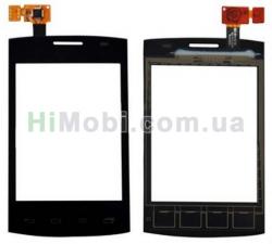 Сенсор (Touch screen) LG E410 чорний
