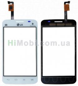 Сенсор (Touch screen) LG E445 білий оригінал