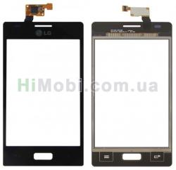 Сенсор (Touch screen) LG E610/ E612 чорний