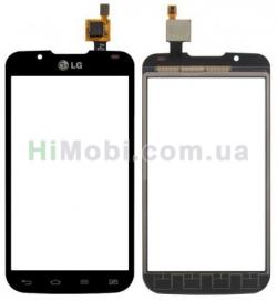 Сенсор (Touch screen) LG P715 Optimus L7 II Dual чорний