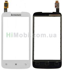 Сенсор (Touch screen) Lenovo A376 білий