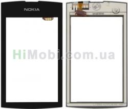 Сенсор (Touch screen) Nokia 305/ 306 Asha чорний оригінал