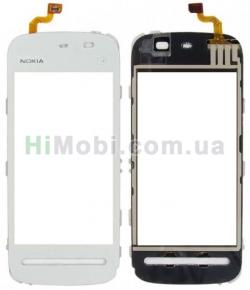 Сенсор (Touch screen) Nokia 5230/ 5228 білий оригінал