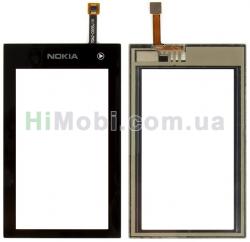 Сенсор (Touch screen) Nokia 5250 чорний