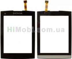Сенсор (Touch screen) Nokia X3-02 чорний оригінал