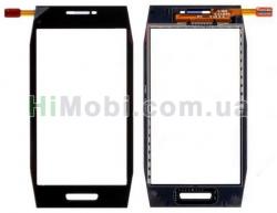 Сенсор (Touch screen) Nokia X7 чорний оригінал
