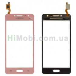 Сенсор (Touch screen) Samsung G532 Galaxy J2 Prime рожевий оригінал
