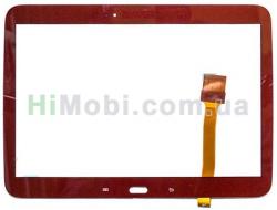 Сенсор (Touch screen) Samsung P5200/ P5210 Galaxy Tab 3 червоний оригінал