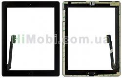 Сенсор (Touch screen) iPad 3/ iPad 4 чорний повний комплект оригінал