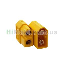 Роз'єм конектор XT60 L 65A 500V пара M+F