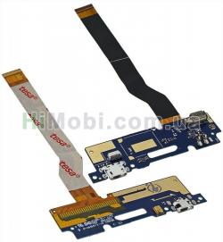 Шлейф (Flat cable) Asus ZenFone 3 Max 5.2 (ZC520TL) з роз'ємом зарядки та вібро і мікрофоном