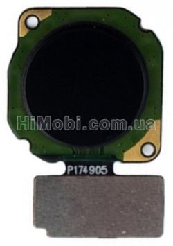 Шлейф (Flat cable) Huawei Honor 9 Lite (LLD-L31) з сканером відбитка пальця чорний