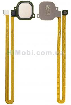 Шлейф (Flat cable) Huawei Nova Dual Sim (CAN-L11) з сканером відбитка пальця золотий