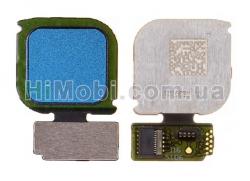 Шлейф (Flat cable) Huawei P10 Lite з сканером відбитка пальця синій