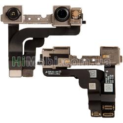 Шлейф iPhone 12 Pro Max фронтальна камера і Face ID 12MP + 12MP знятий з телефона