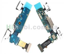 Шлейф (Flat cable) Samsung G900 Galaxy S5 з роз'ємом зарядки з сенсорними кнопками і мікрофоном